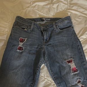 Gap Torn & Patch Jeans